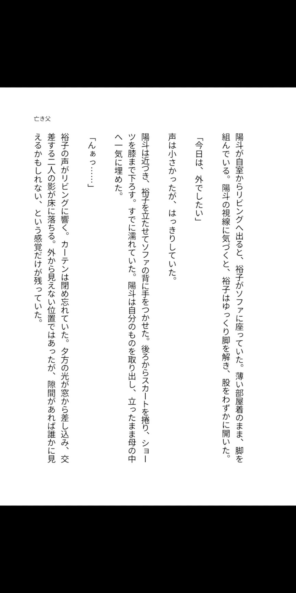 亡き父のいない夏、鍵をかけない母の部屋――四十路の豊満な肉体が息子を受け入れ、子宮で精を求め続けるまでの背徳同居 サンプル3ページ目