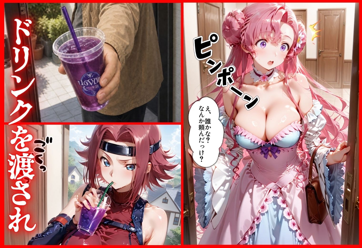 怪しいドリンクで眠っている間に孕ませSEXした話  Vol.5 サンプル4ページ目