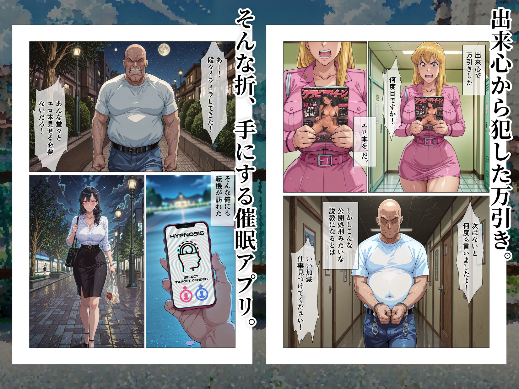 公務執行中。〜令嬢婦警の快楽調教〜 サンプル2ページ目