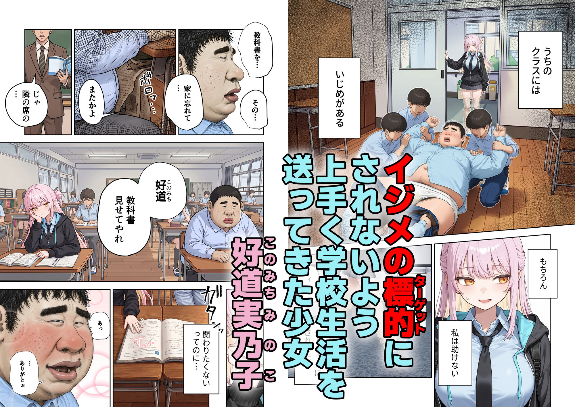 イジメはいじめられる側に原因がある サンプル1ページ目