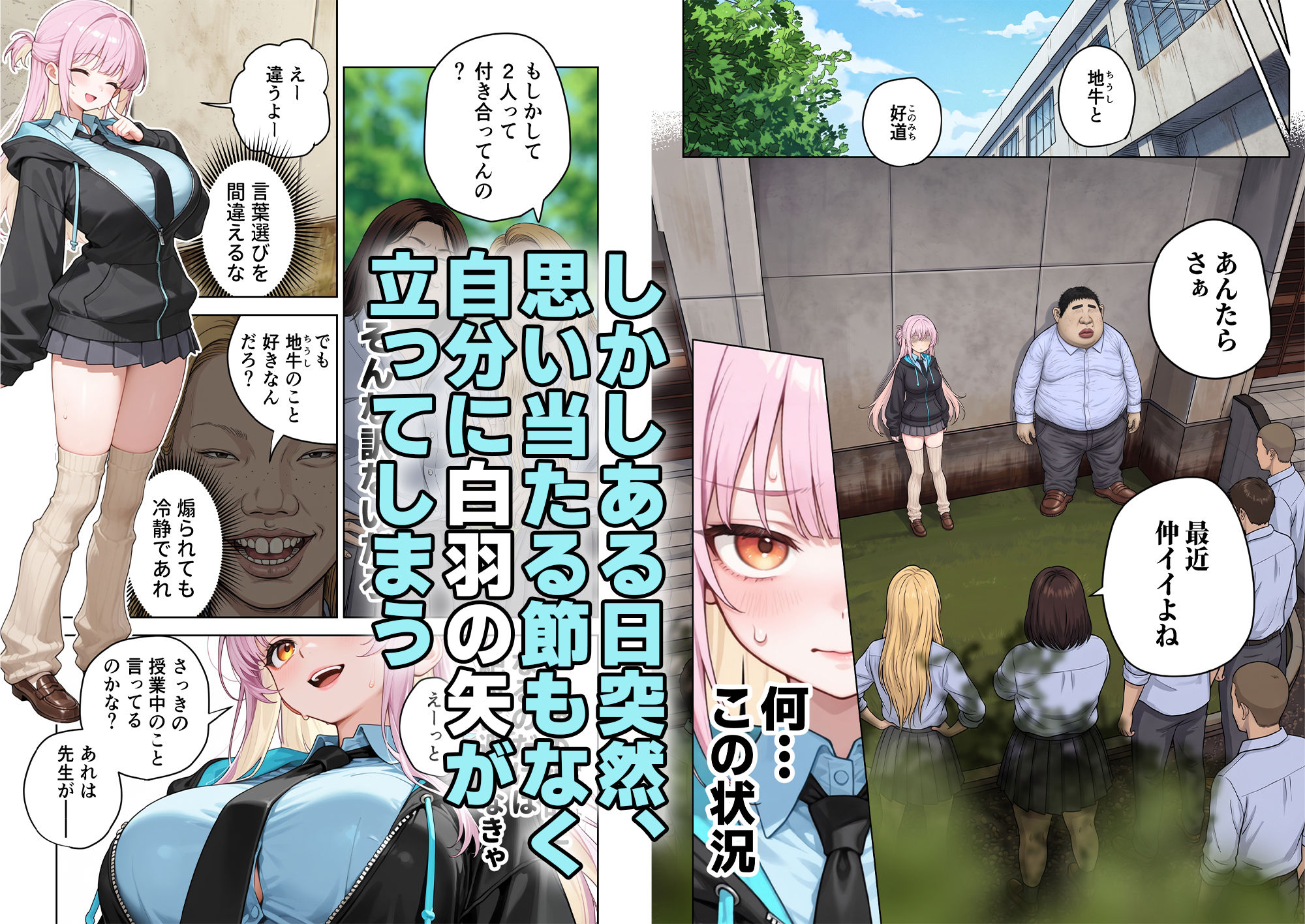 イジメはいじめられる側に原因がある サンプル2ページ目