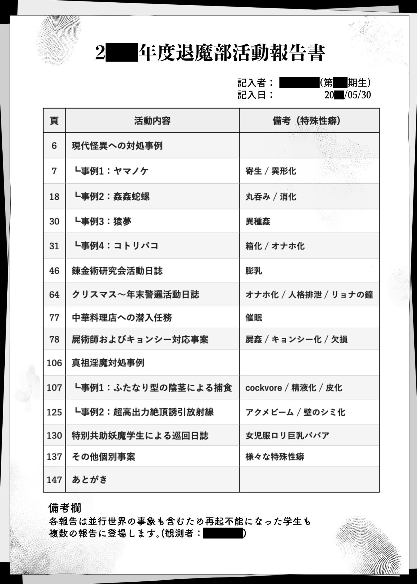 JK退魔部 Season5 サンプル1ページ目