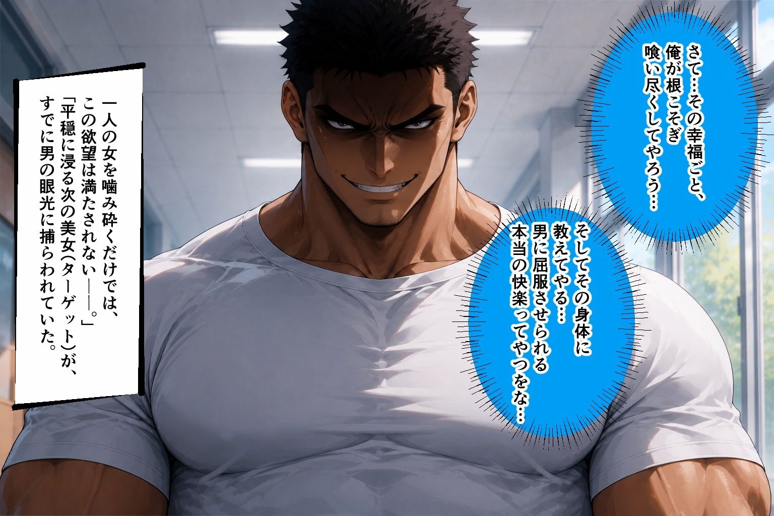 略奪学園放課後NTR 東雲美咲編 サンプル8ページ目
