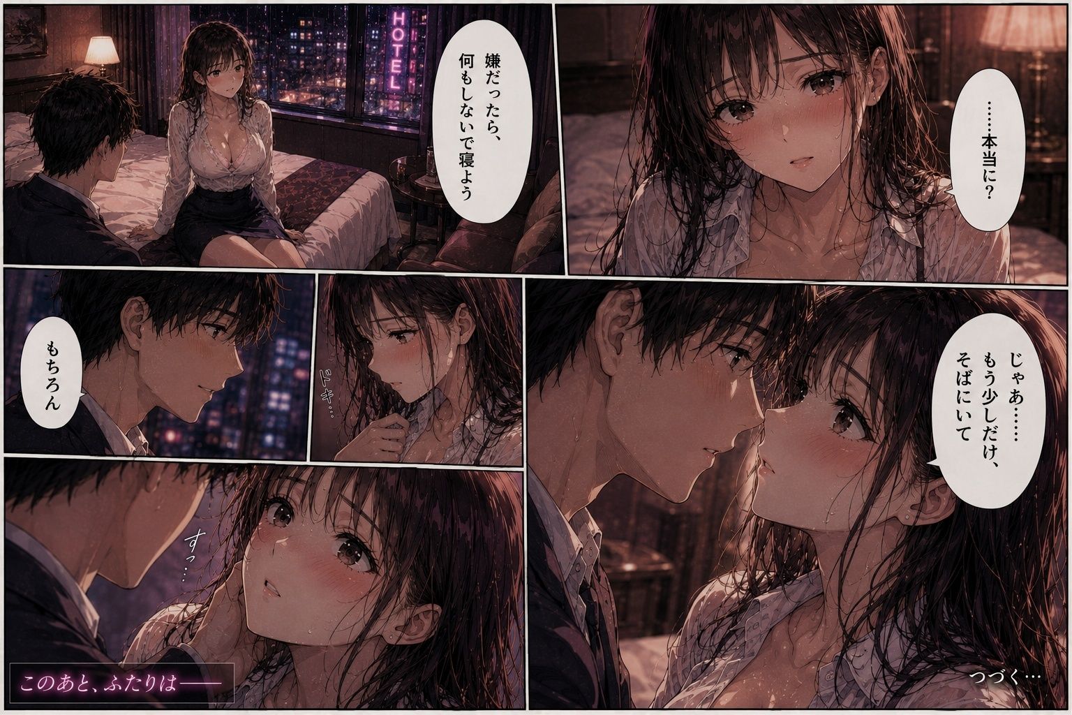 終電を逃した美女をナンパしてみた。 〜「帰れなくなっちゃった」彼女との長い夜〜 サンプル4ページ目