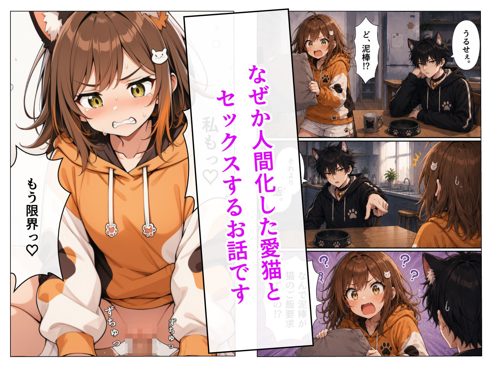 おい、飯。って誰よあんた！？ サンプル1ページ目