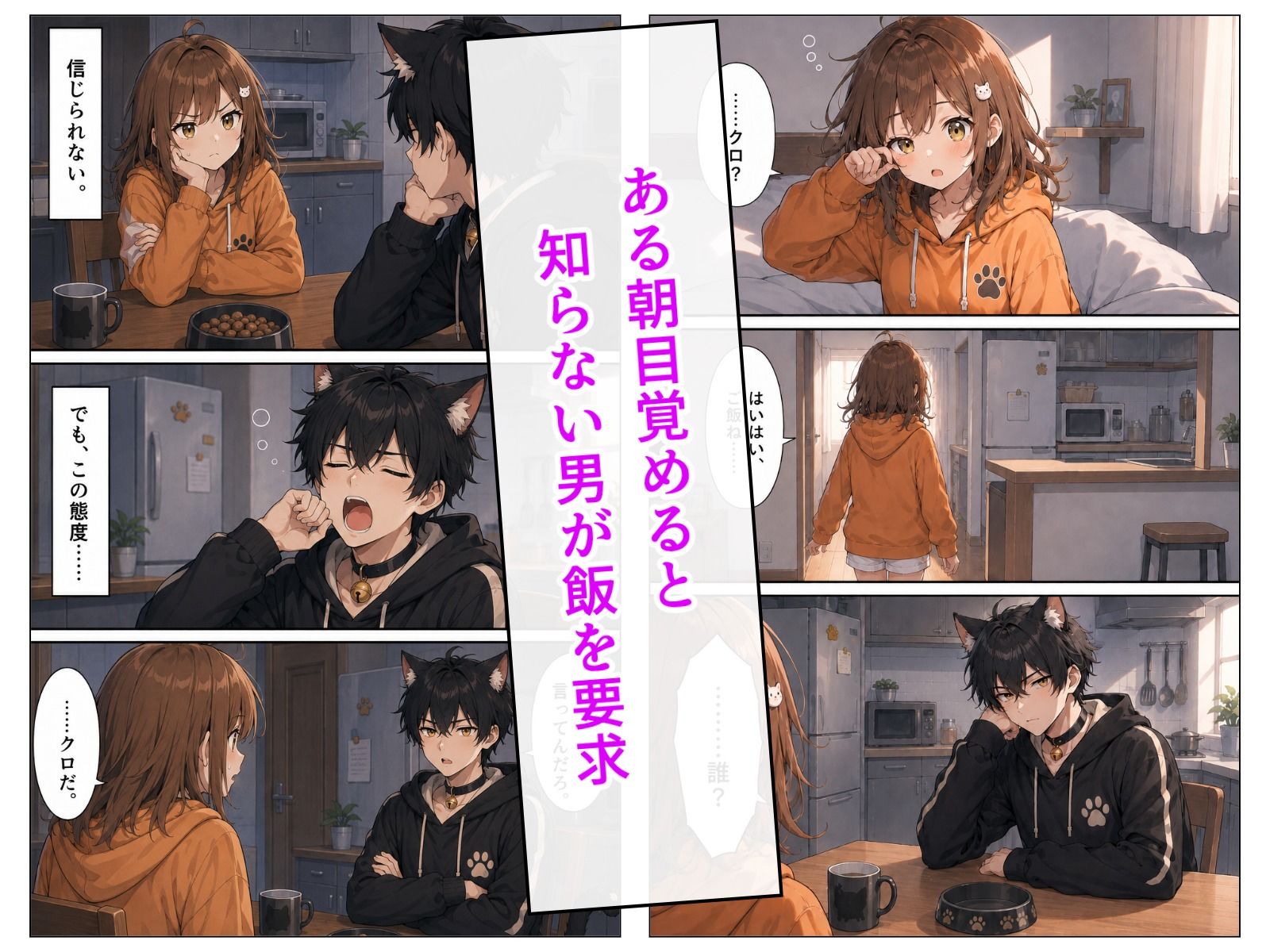 おい、飯。って誰よあんた！？ サンプル2ページ目