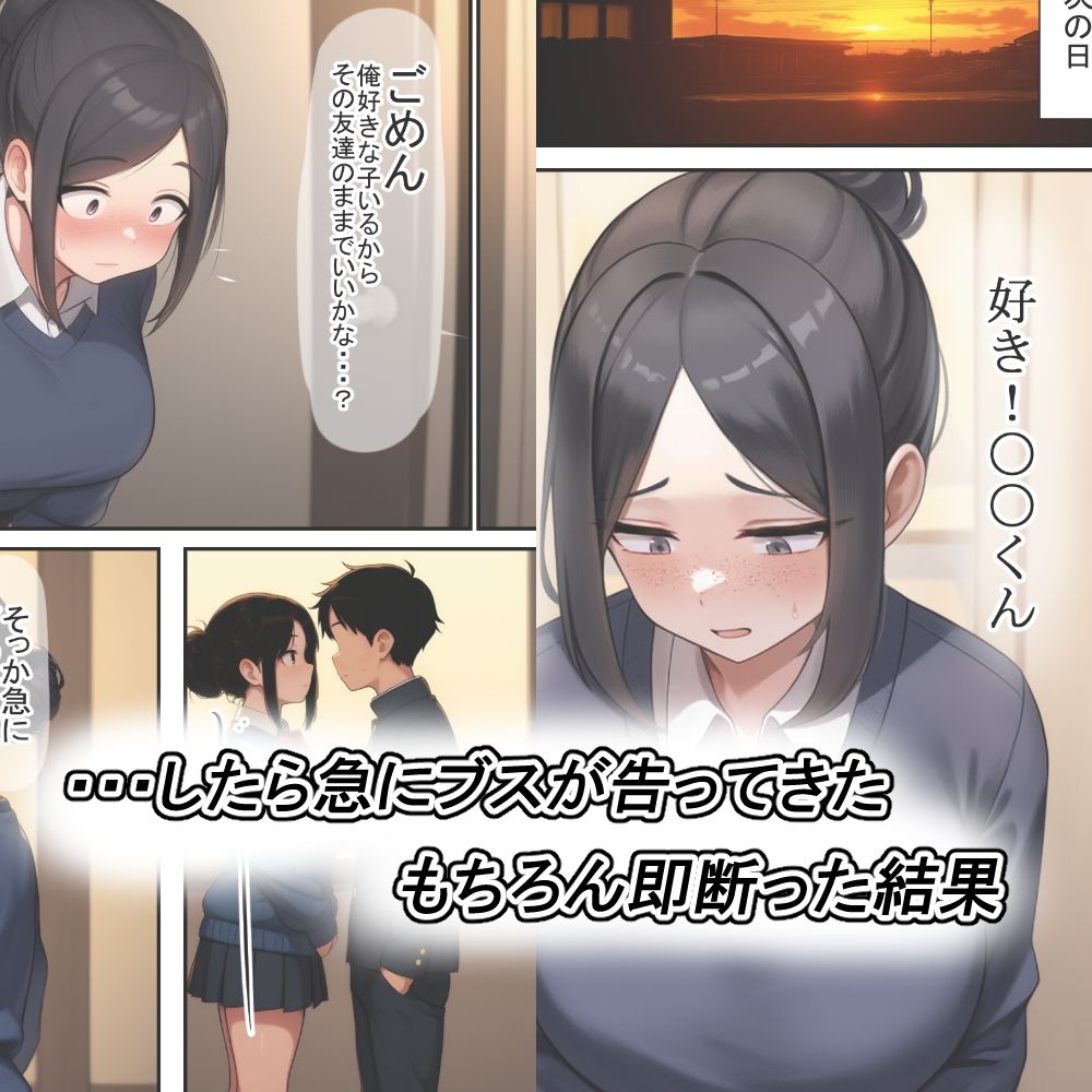 ブスに好かれた話 サンプル3ページ目