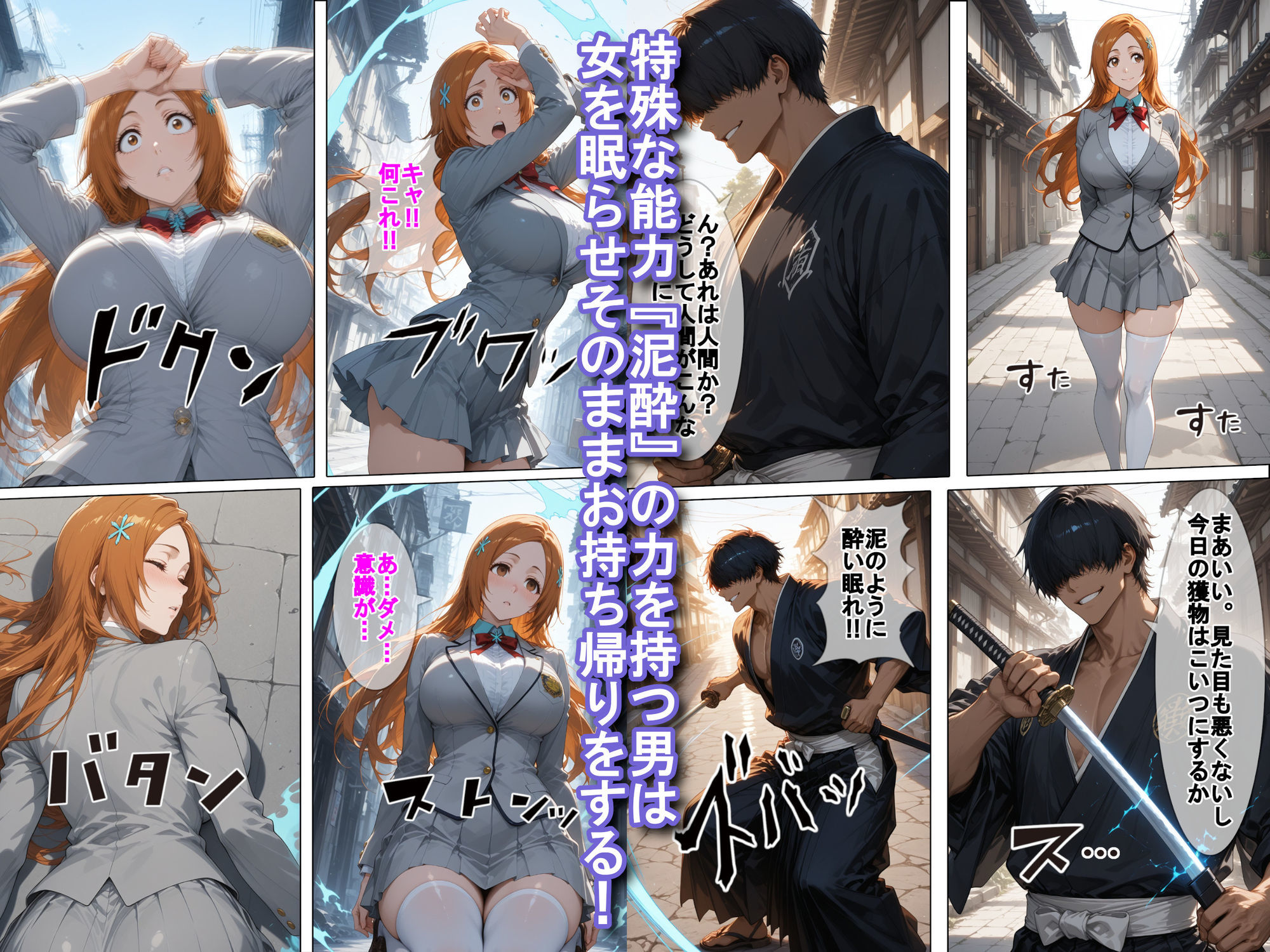 泥●した織〇をお持ち帰りして好き放題する話 サンプル1ページ目