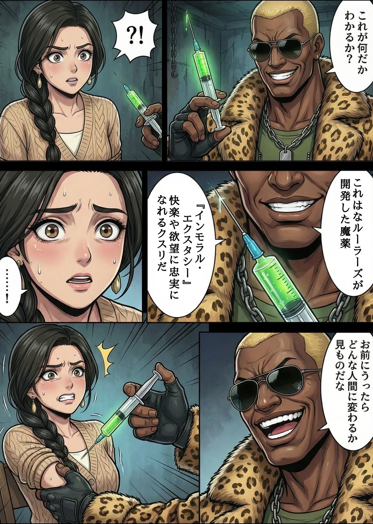 ［悪堕ち］インモラル・エクスタシー［総集編］ サンプル1ページ目