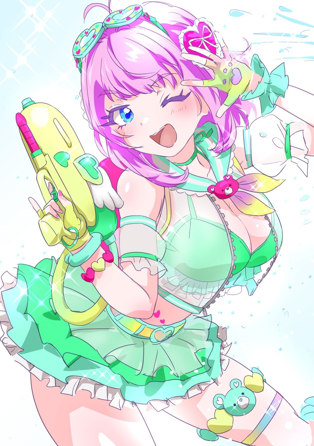 Poppin’ Summer サンプル1ページ目