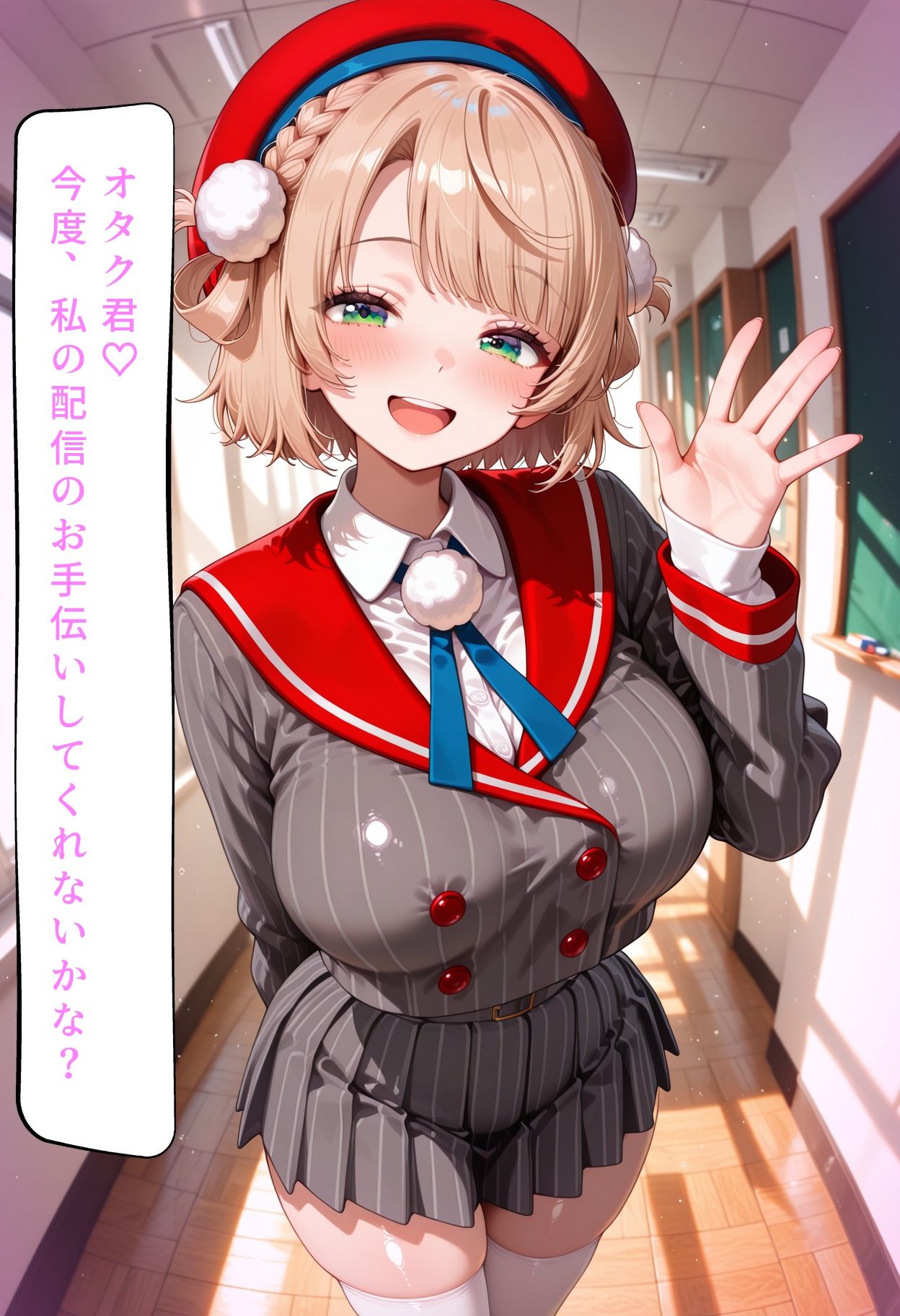巨乳×BBC  あのキャラ達が堕ちる姿 サンプル4ページ目