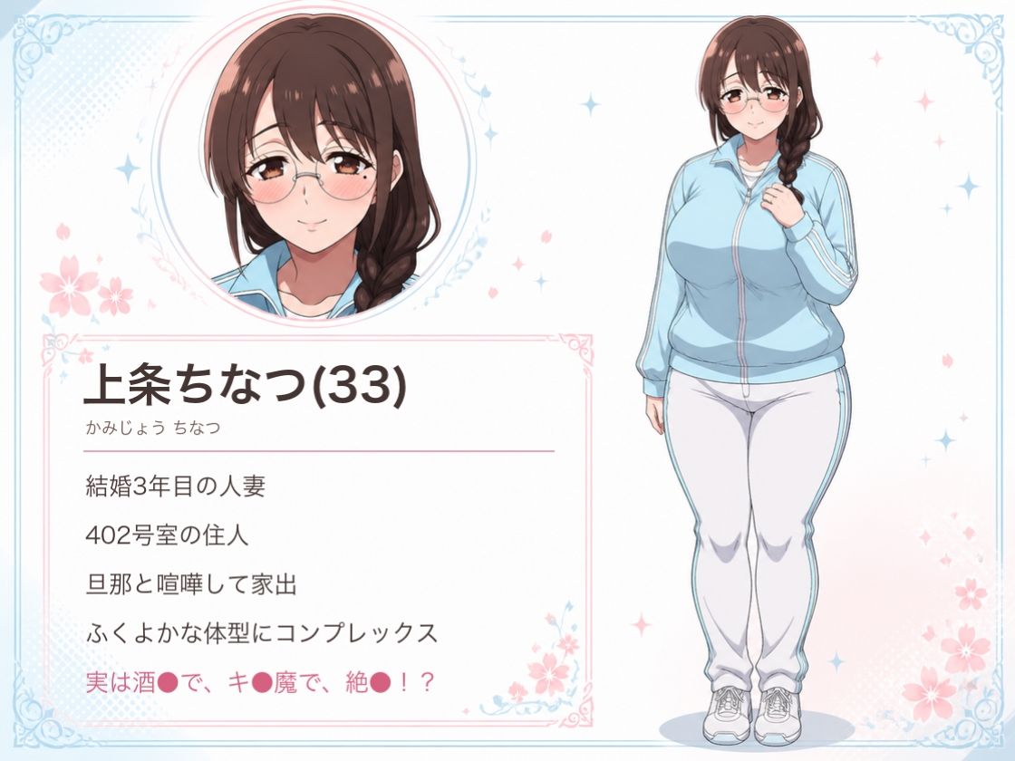 家出人妻ちなつさんは 酒豪でキス魔で絶倫でした。 サンプル1ページ目