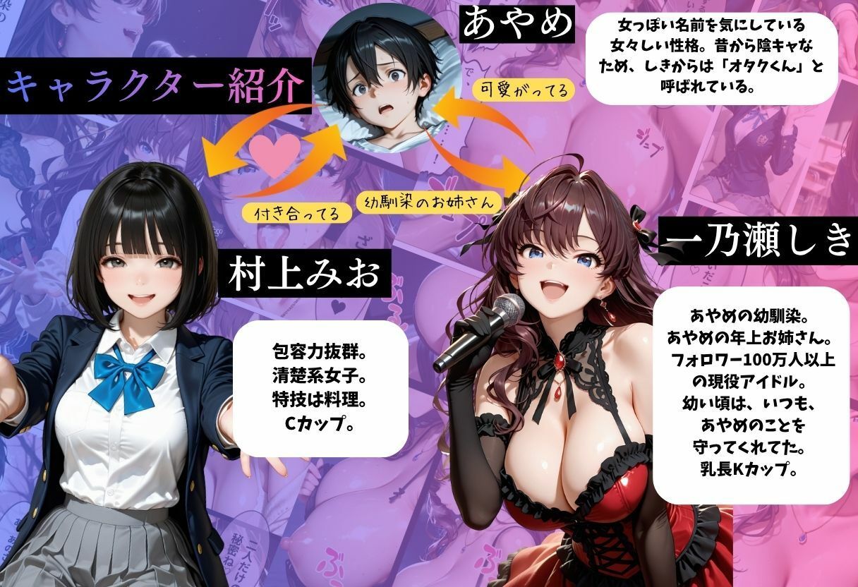 人生初めての浮気…人気アイドルの幼馴染に押し負けて朝から晩までハメまくり浮気中出し サンプル1ページ目