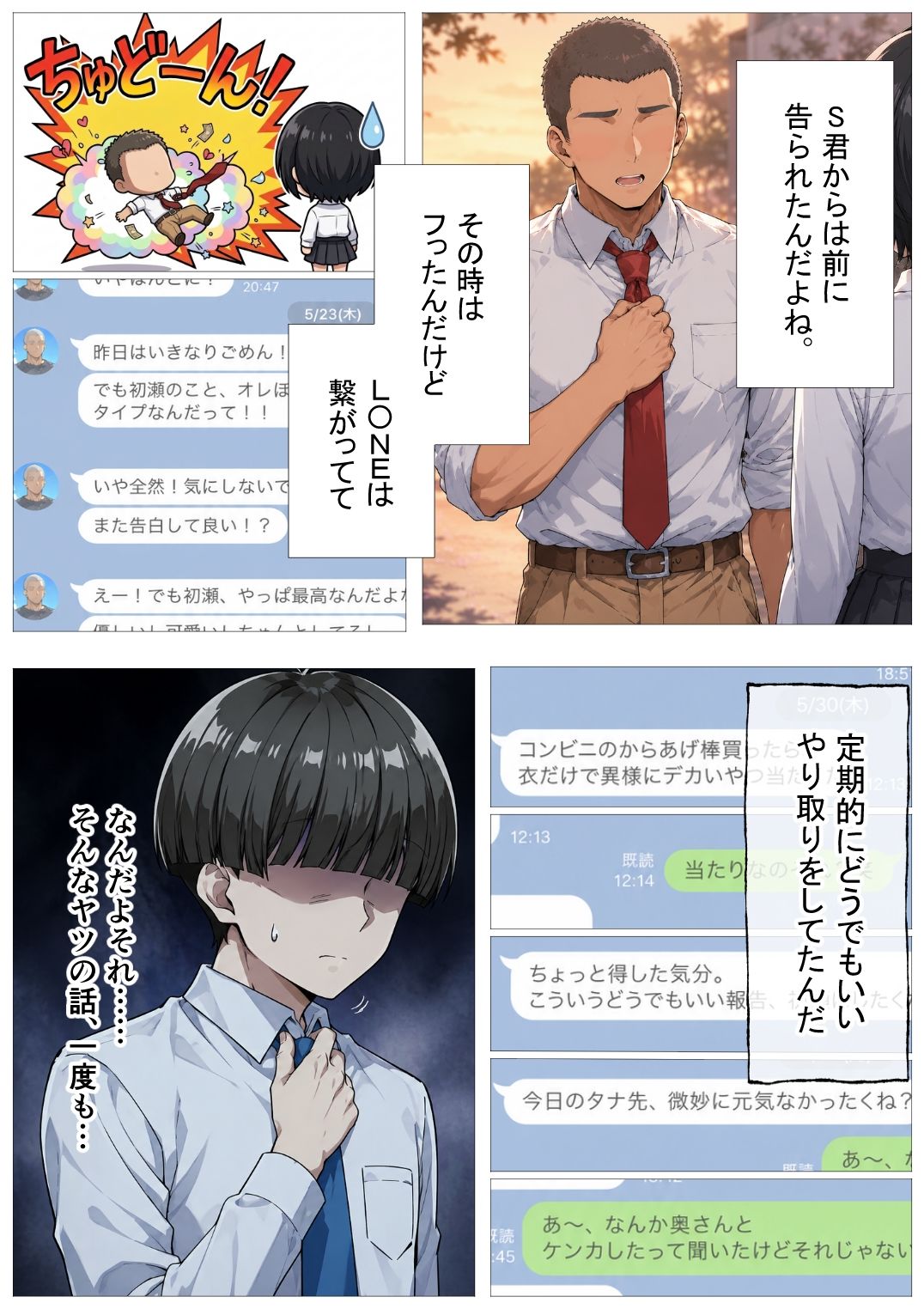孕トモ-オレのNTR性癖のせいでデキ婚した親友- サンプル5ページ目