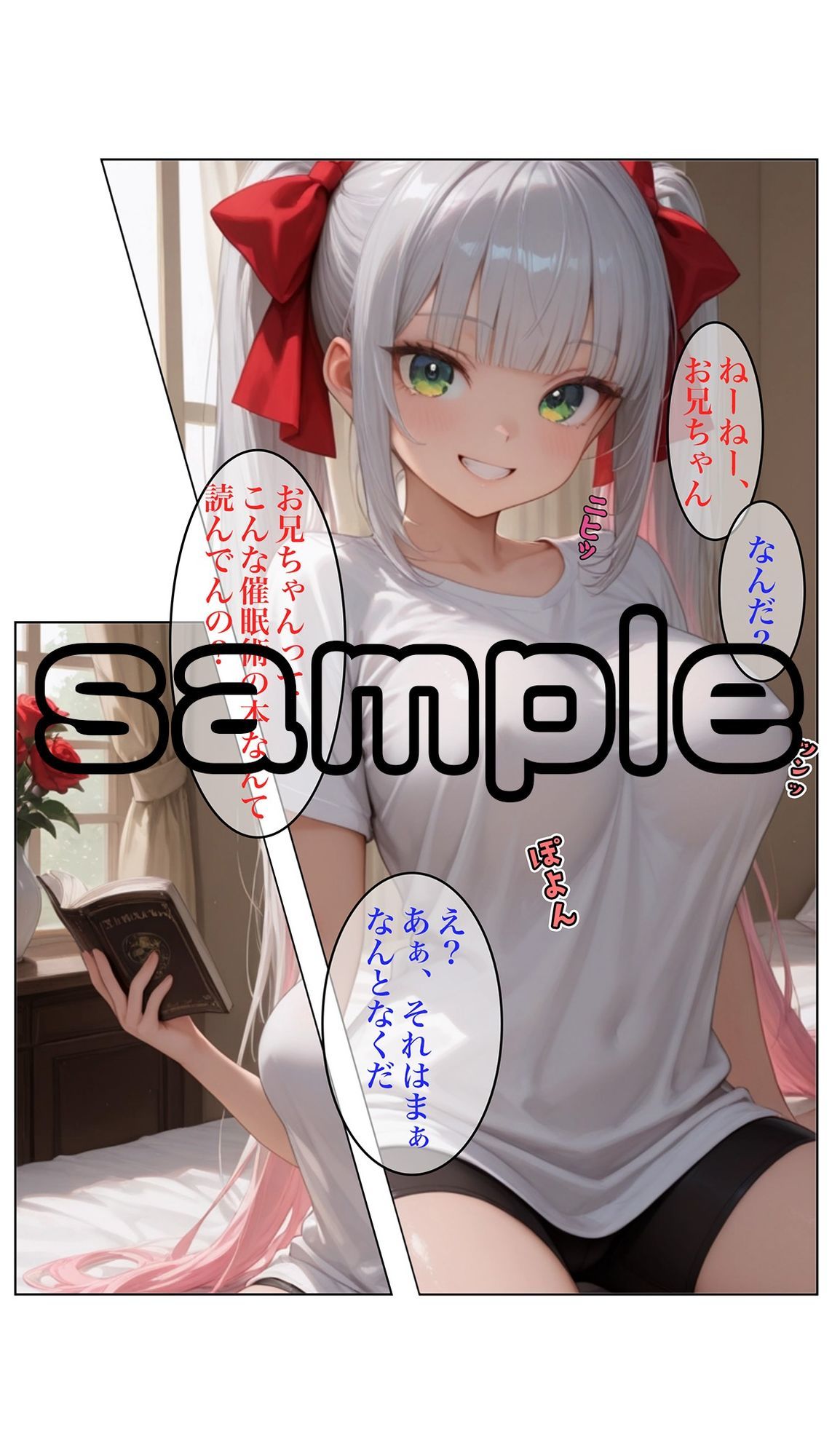うちのおにいちゃんはざぁこ3 サンプル1ページ目
