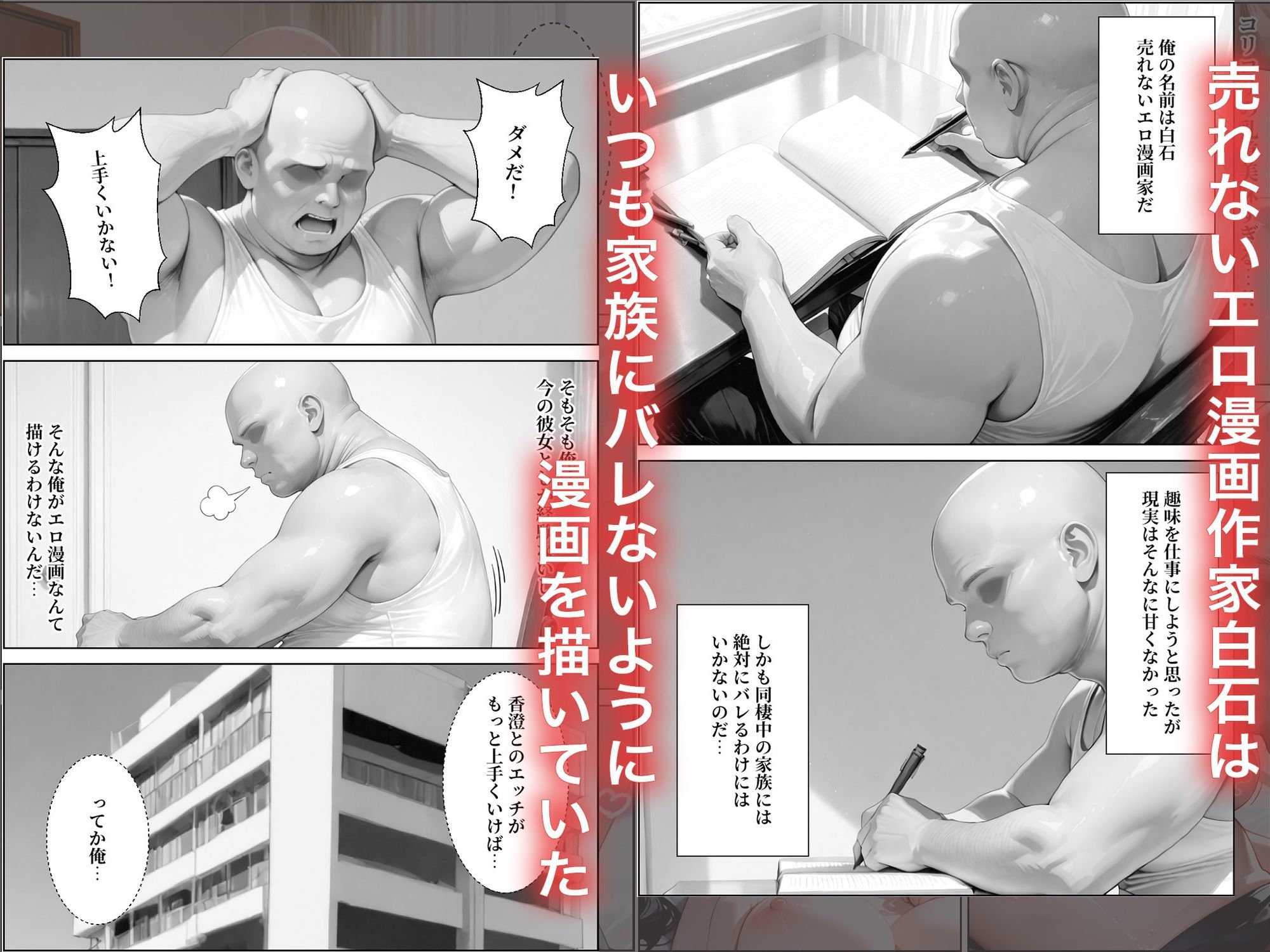シングルマザー彼女の純粋無垢な娘のオナニーを目撃したら生ハメセックスすることになった話 サンプル1ページ目