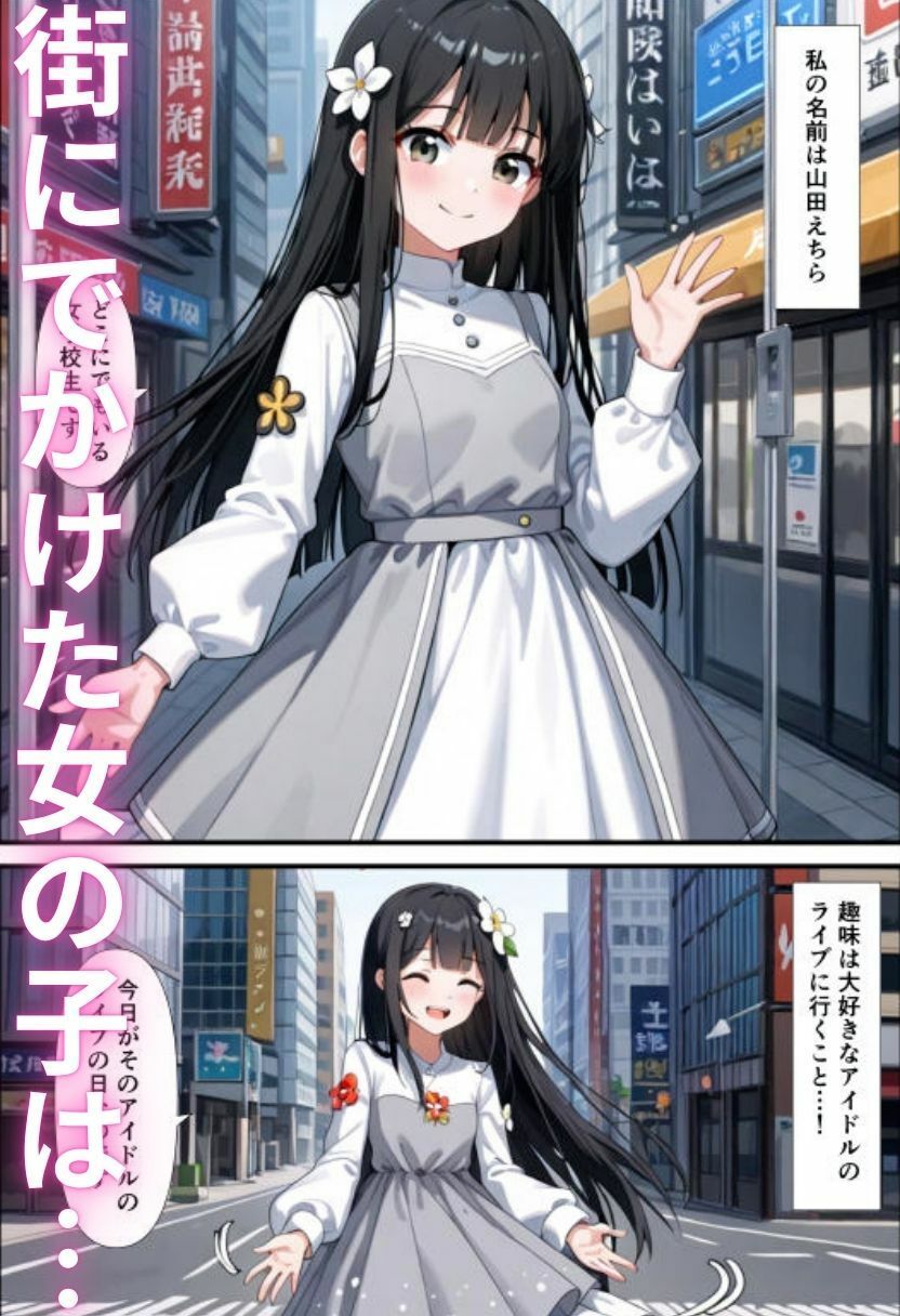 美少女触手に堕つ〜異形に孕まされた女の子〜 サンプル1ページ目