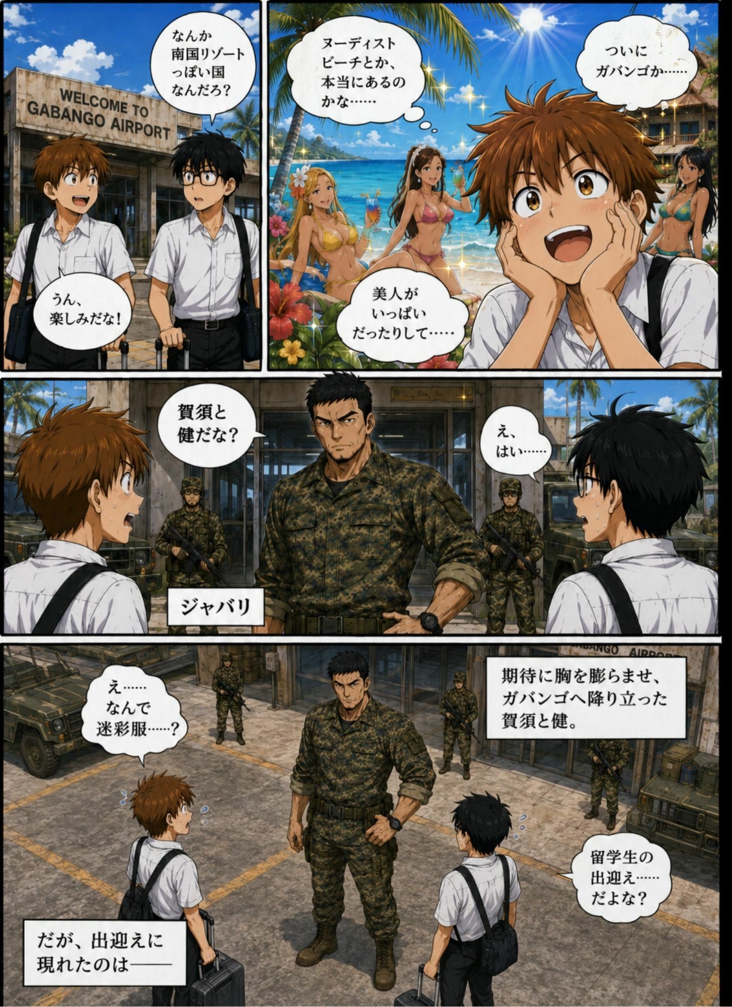ときめきハーレム学園へようこそ14 サンプル1ページ目