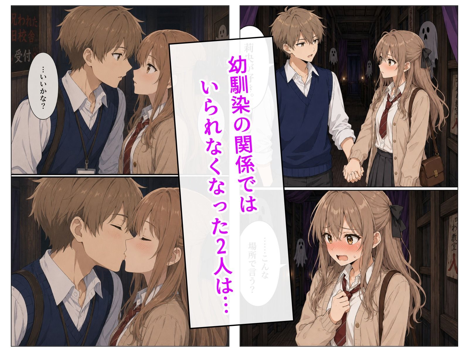 怖いなら、手つないであげる サンプル5ページ目