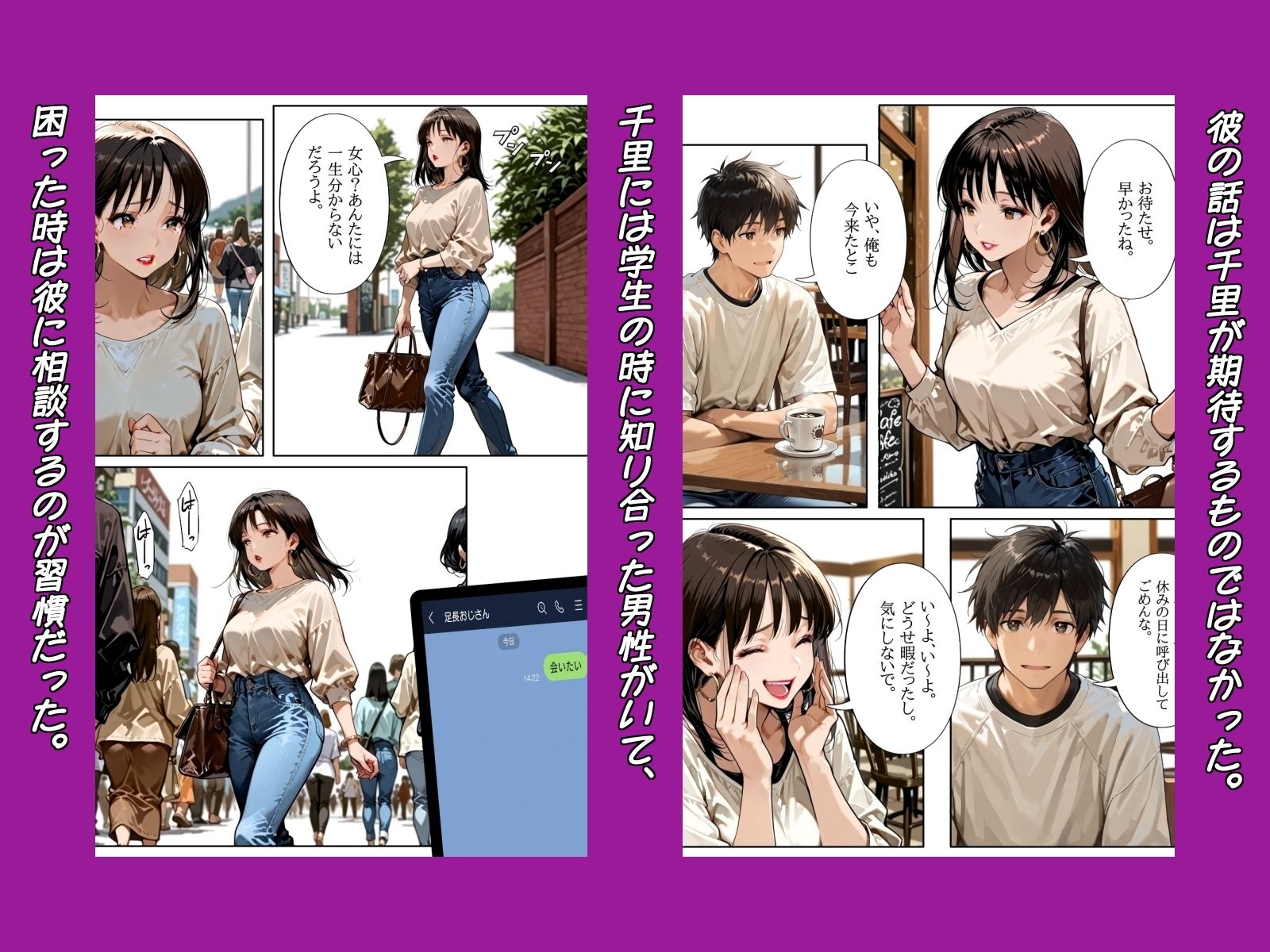 千里 サンプル5ページ目