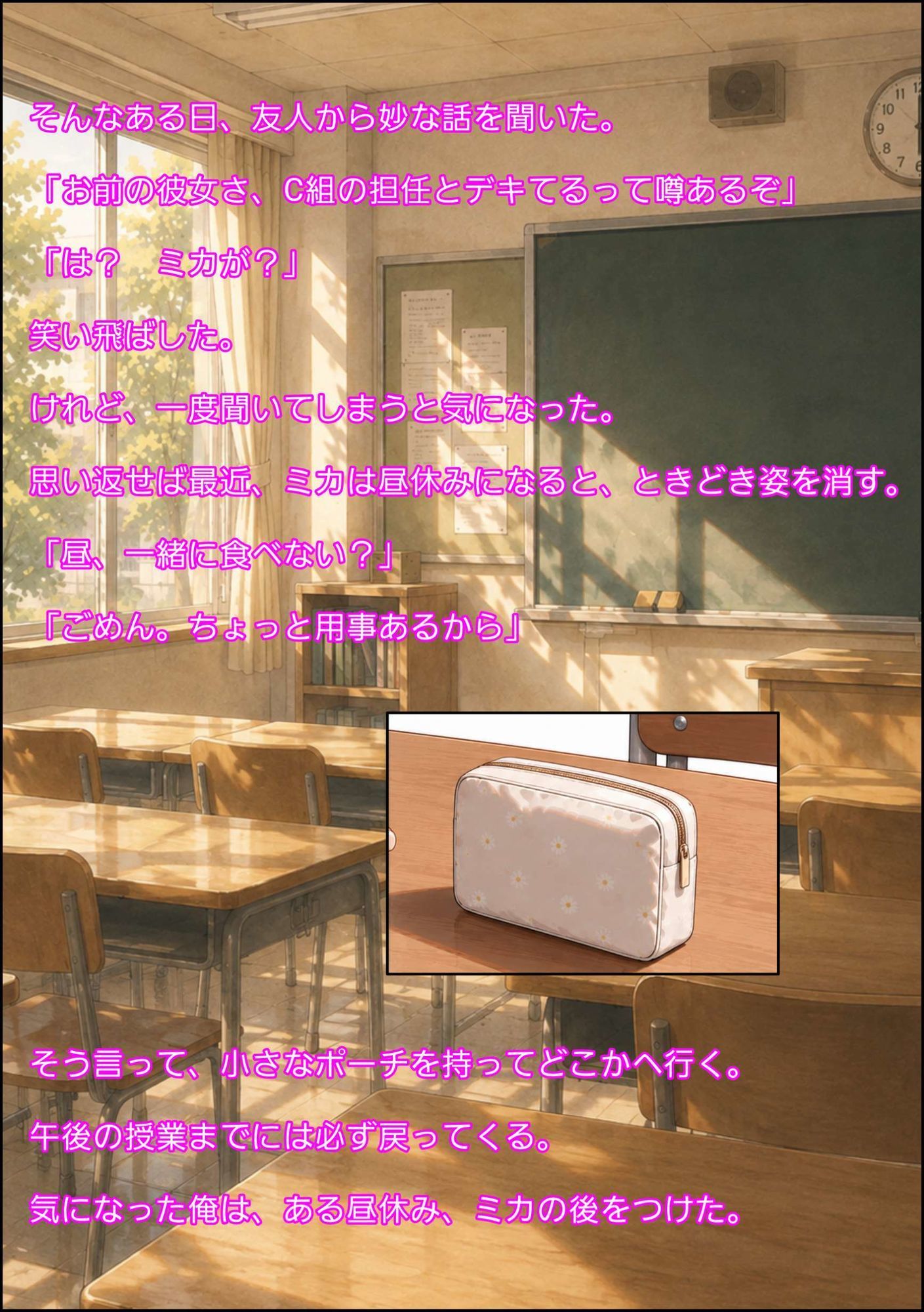 僕の知らない彼女 2 サンプル2ページ目