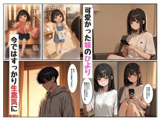 『陰キャな俺が。』 いつの間にか成長した生意気な妹と サンプル1ページ目