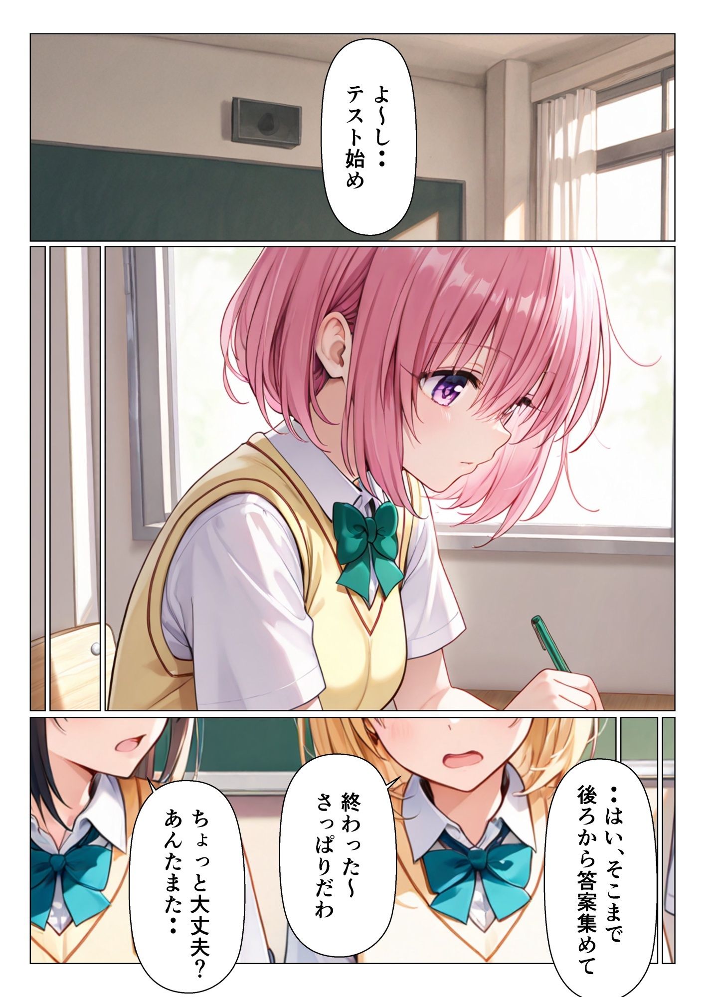 モモに催● サンプル3ページ目