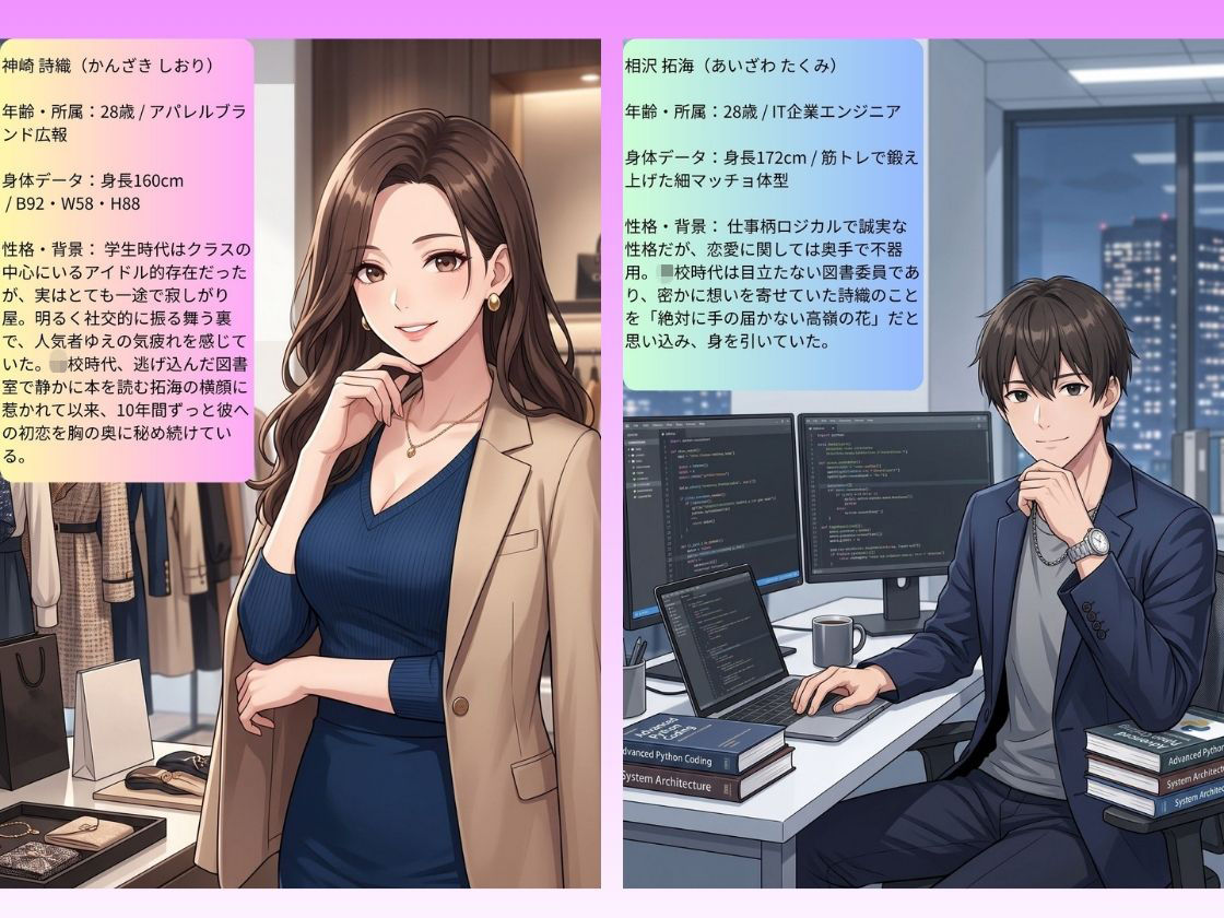 初恋の残り香は、熟れた果実の甘さで 〜10年分の初情をぶつけ合う純愛交尾。 脈打つ絶頂中出しを何度もした話〜 サンプル2ページ目