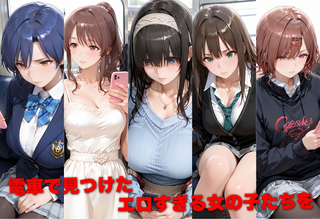 電車で痴●した美女をガラスに押し付けメス堕ちさせた話 ア●ドルマスター編 サンプル1ページ目