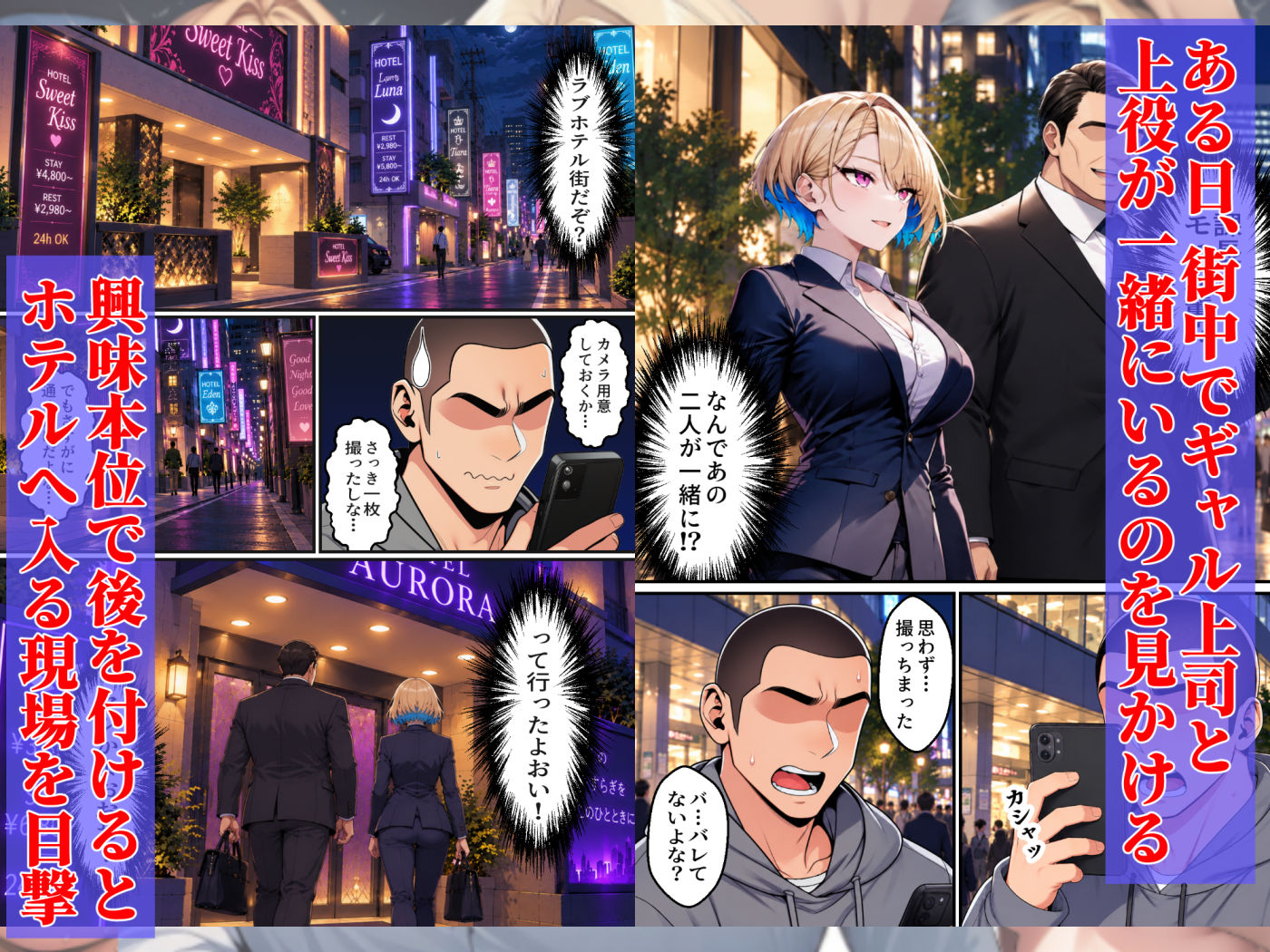 ボーイッシュな年下ギャル上司を徹底的にわからせる話 サンプル3ページ目