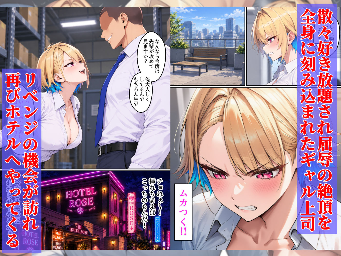 ボーイッシュな年下ギャル上司を徹底的にわからせる話 サンプル8ページ目