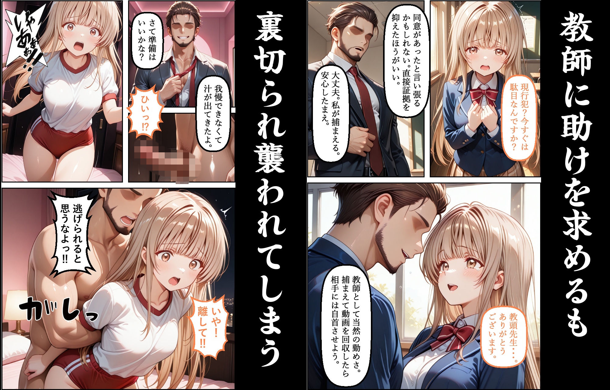 幸せでいっぱいの天使様が滅茶苦茶に壊されてしまった件 サンプル5ページ目