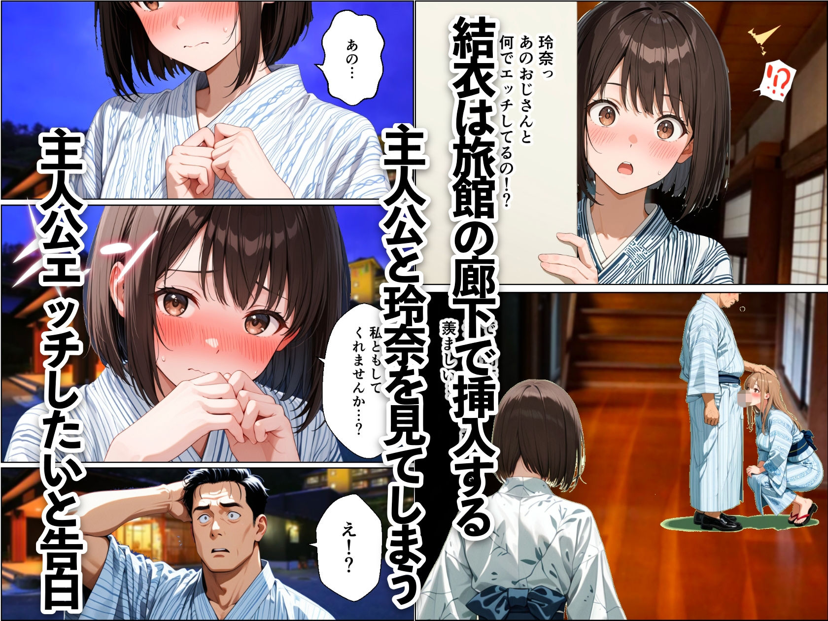 媚薬温泉 効果効能が凄すぎて 女子大生3人とハーレム サンプル7ページ目