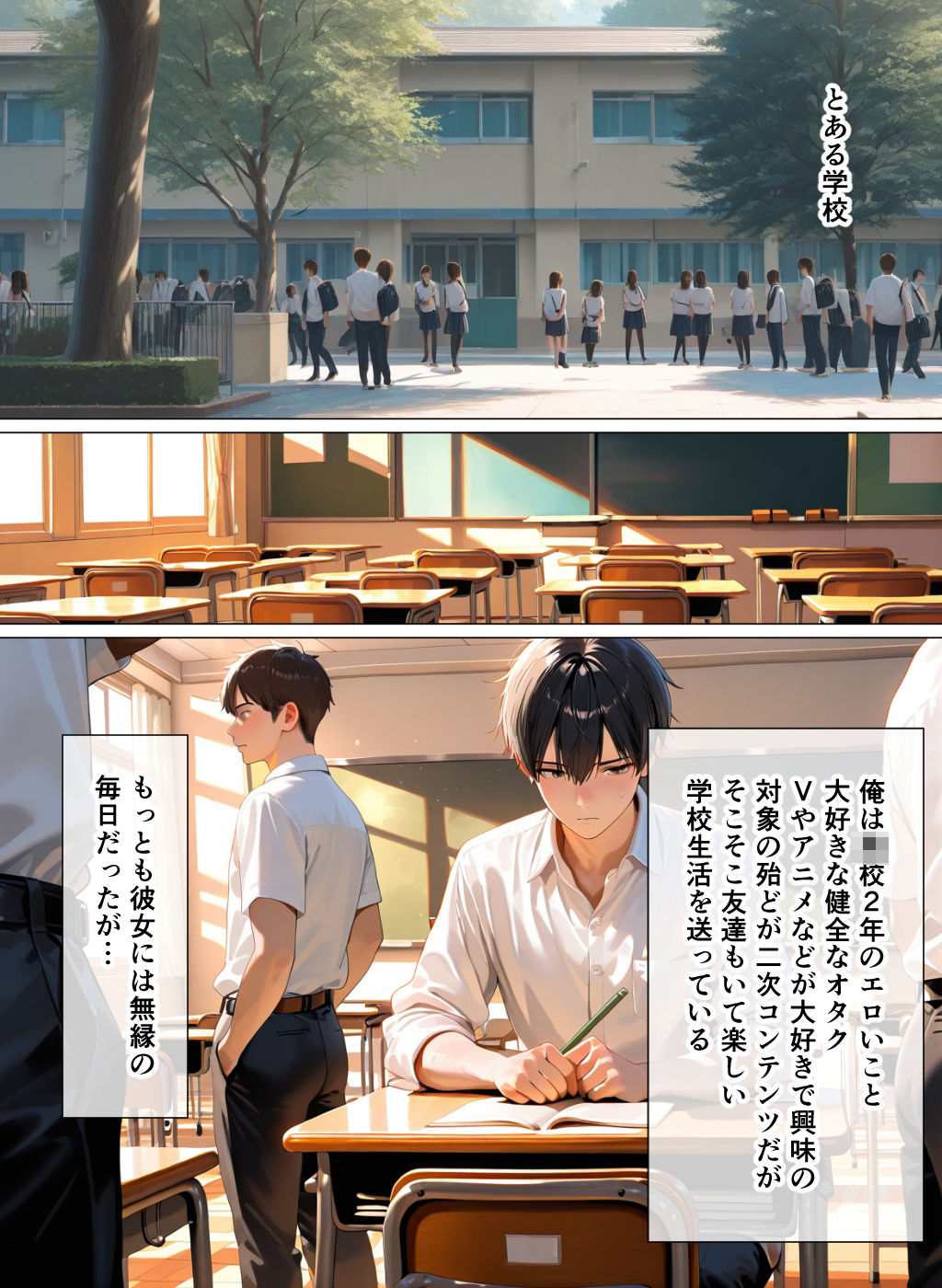 ホロ漫画セット サンプル2ページ目