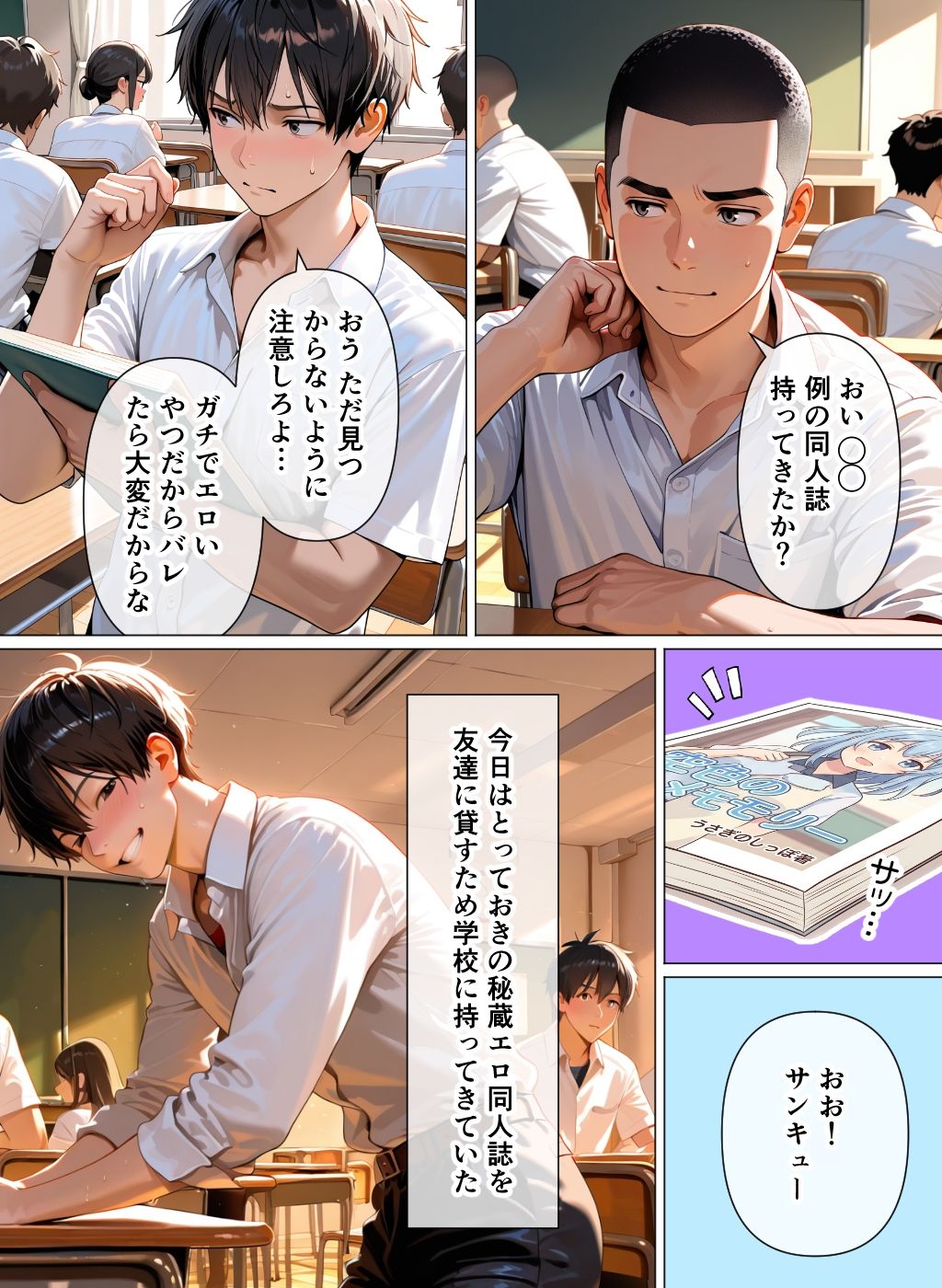 ホロ漫画セット サンプル3ページ目