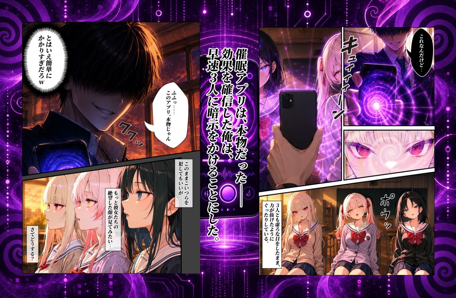 陰キャの俺が催〇アプリで一軍ギャルを堕とすまで... サンプル4ページ目