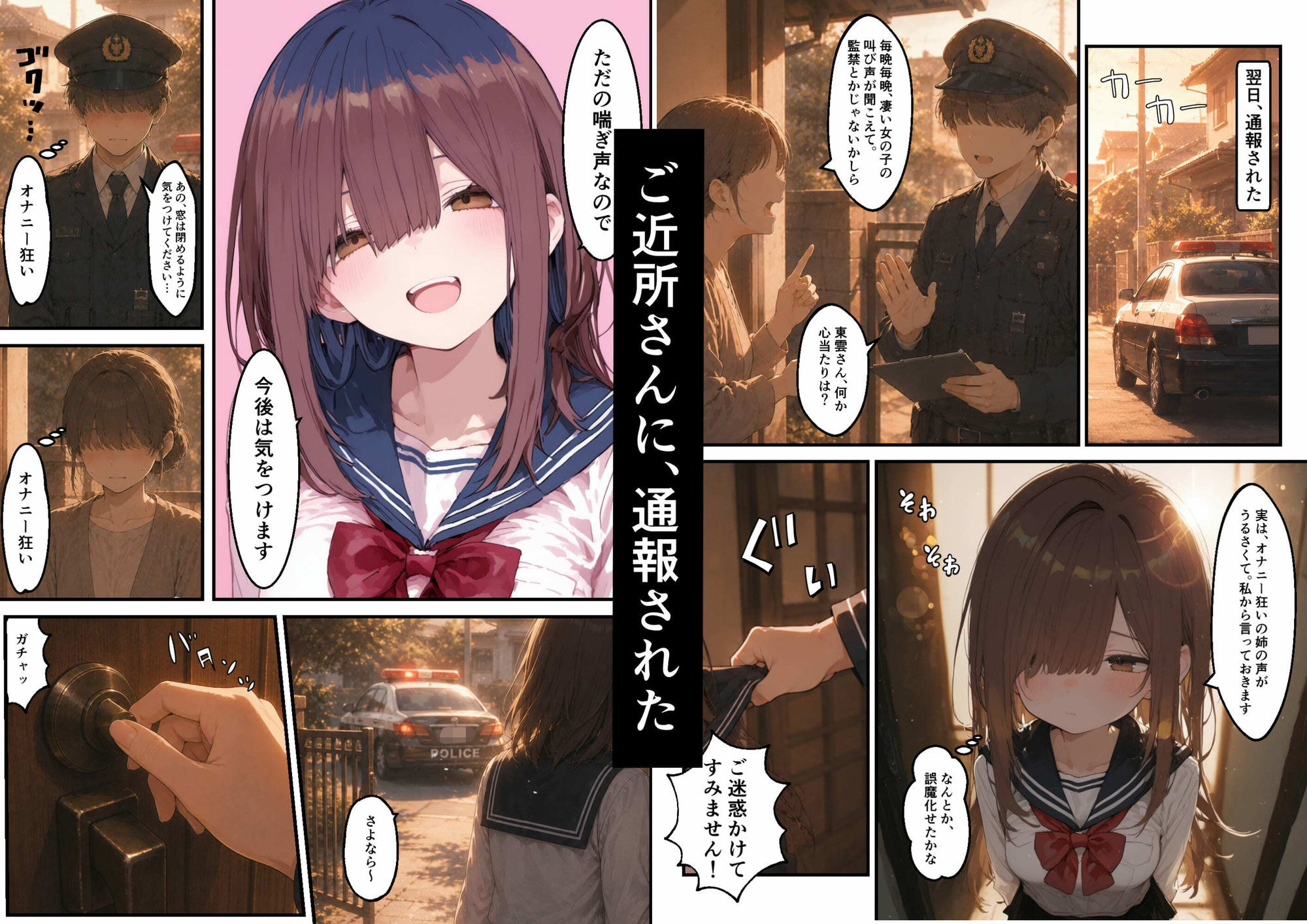 東雲詩織の事情 - 彼女にオナ禁させられたら、その姉がシコ許可をくれた話 サンプル3ページ目