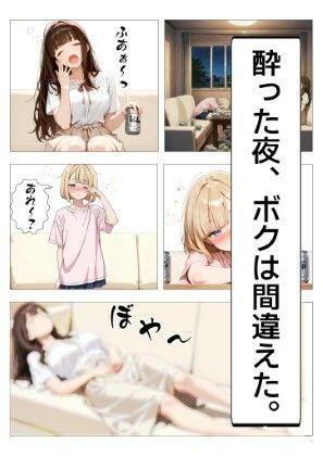 倒錯〜酒に飲まれた夜、ボクは彼女の妹に堕とされた〜 サンプル3ページ目
