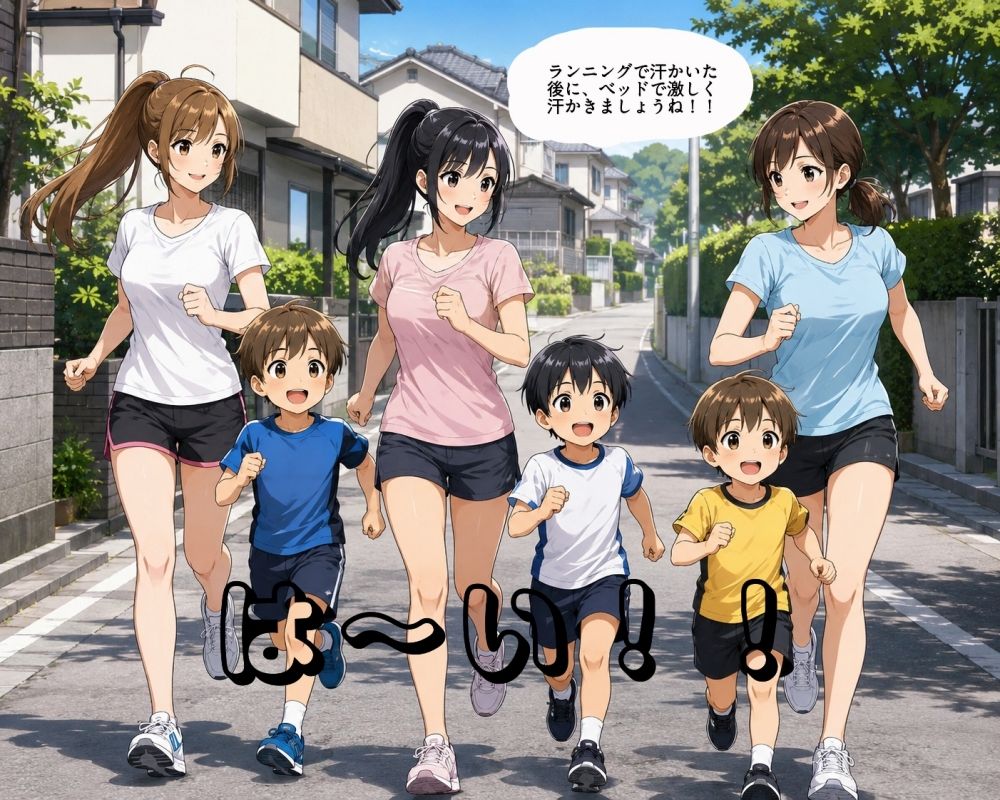 母子相姦ママがいっぱい  1  妄想ママズ サンプル9ページ目