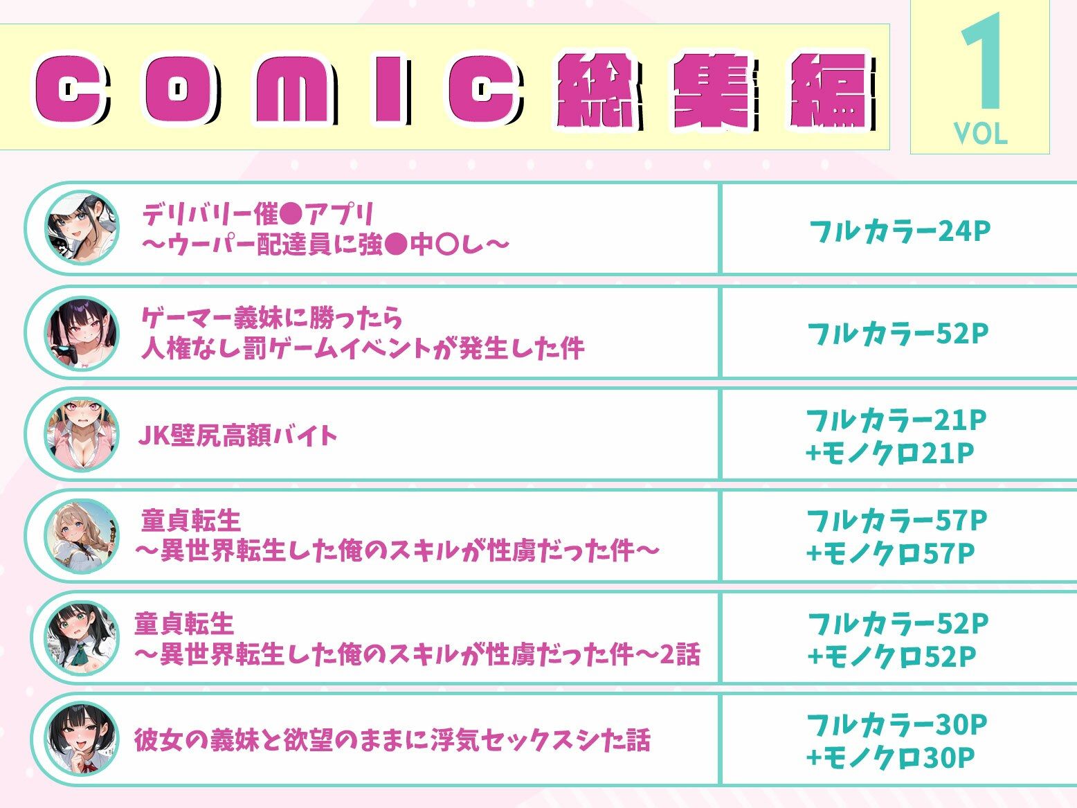 エロテロ本舗コミック総集編【vol.1】 サンプル1ページ目