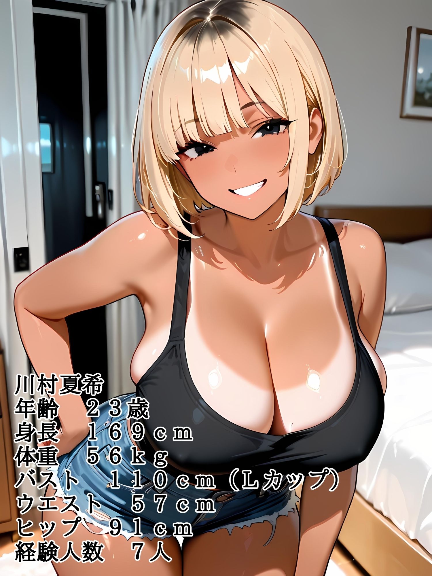 セフレの爆乳黒ギャル2 サンプル2ページ目