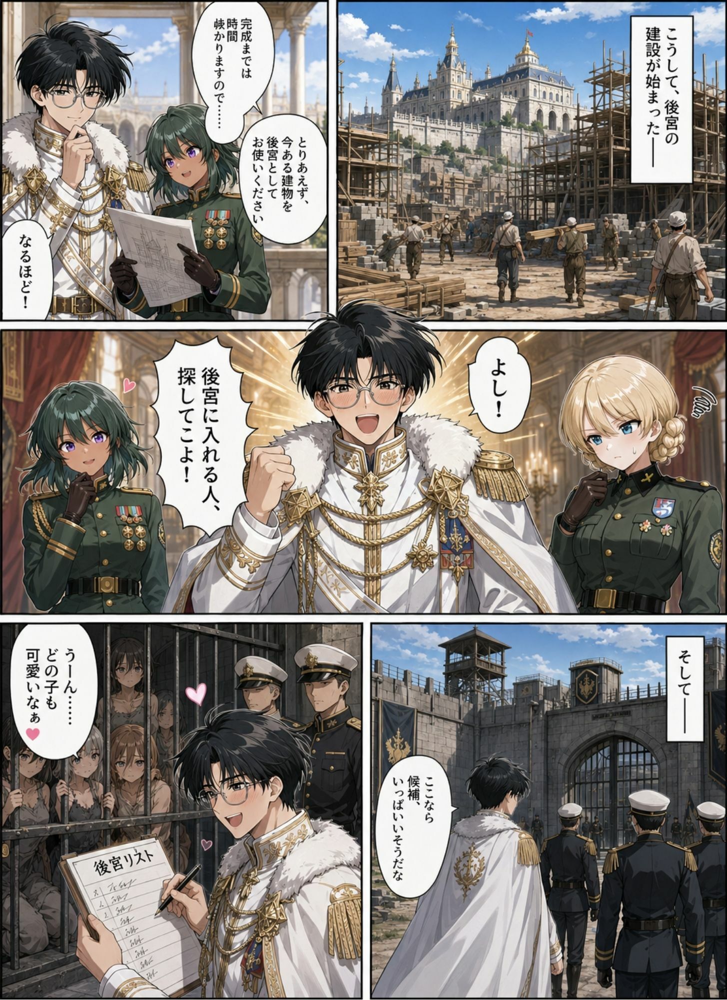 ときめきハーレム学園へようこそ15 サンプル4ページ目