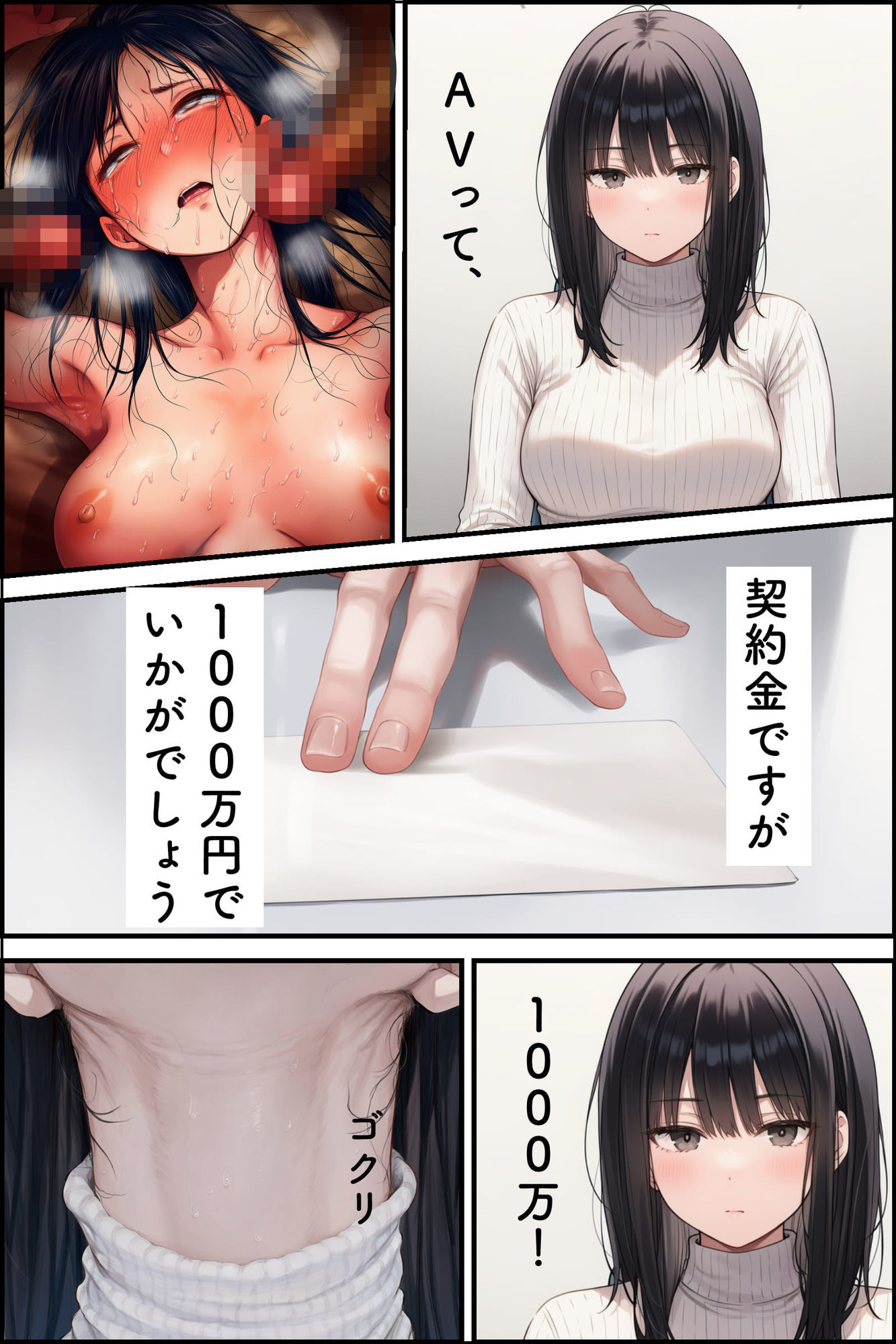 なんで、私がAVに！？ サンプル4ページ目