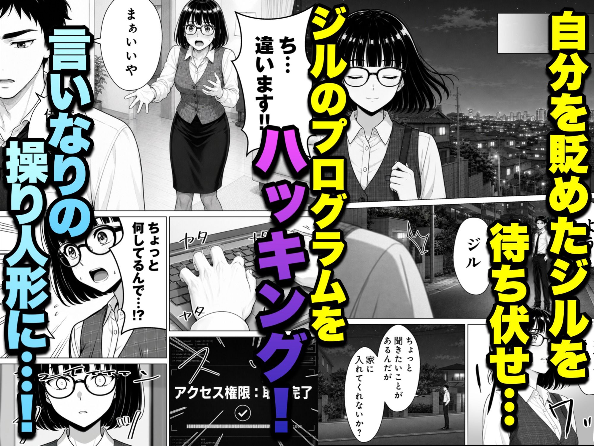 女アンドロイドへの復讐〜パワハラわからせおまんこハッキング サンプル6ページ目