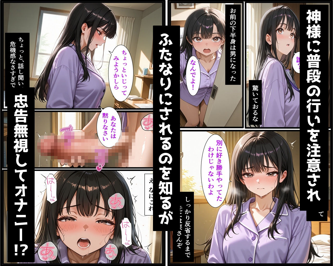 無防備すぎる同級生に、理性が追いつかなかった話 第17.5話「椿の秘密の一日」 サンプル2ページ目
