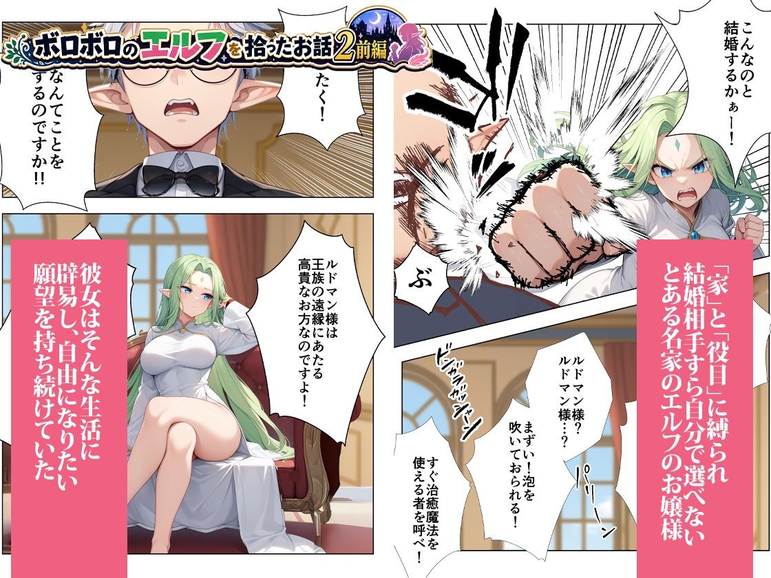 ボロボロのエルフを拾ったお話総集編 サンプル4ページ目