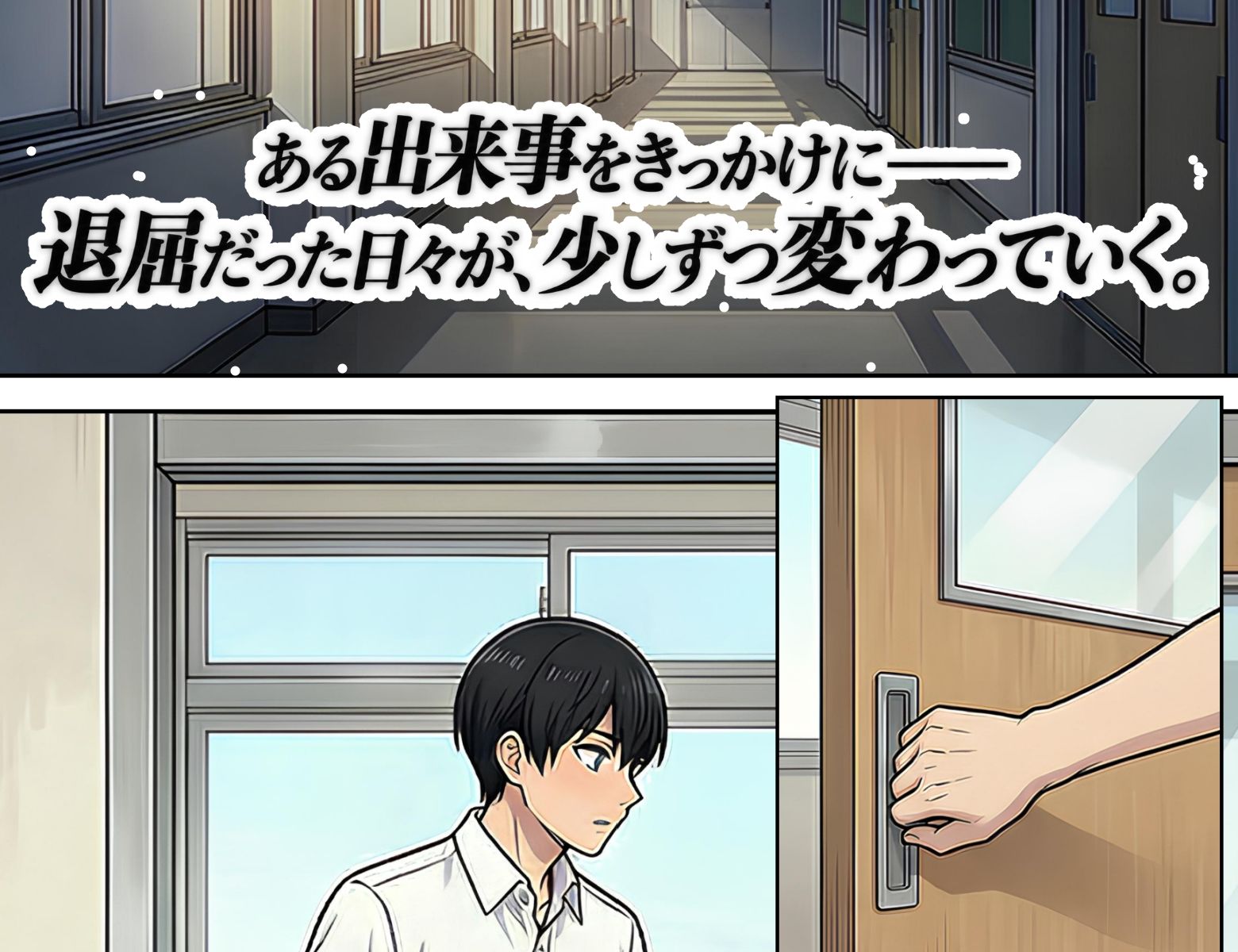 無口なむくちさん サンプル2ページ目