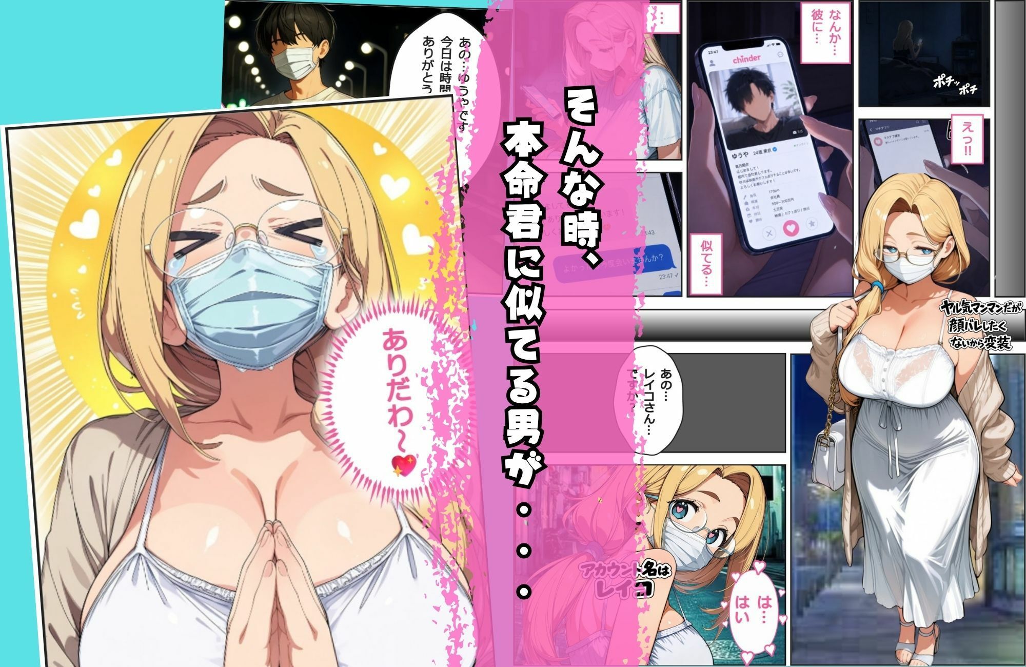 欲求不満 マチアプ爆乳かーさん サンプル5ページ目