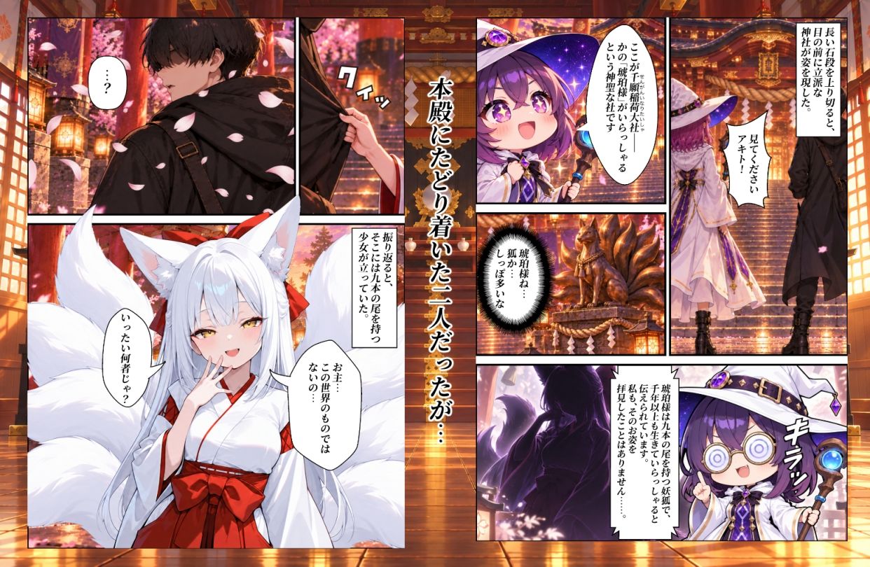チートスキルで異世界ハーレム！11〜1000年〇リBBA妖狐ホロ酔い戯れ〜 サンプル4ページ目