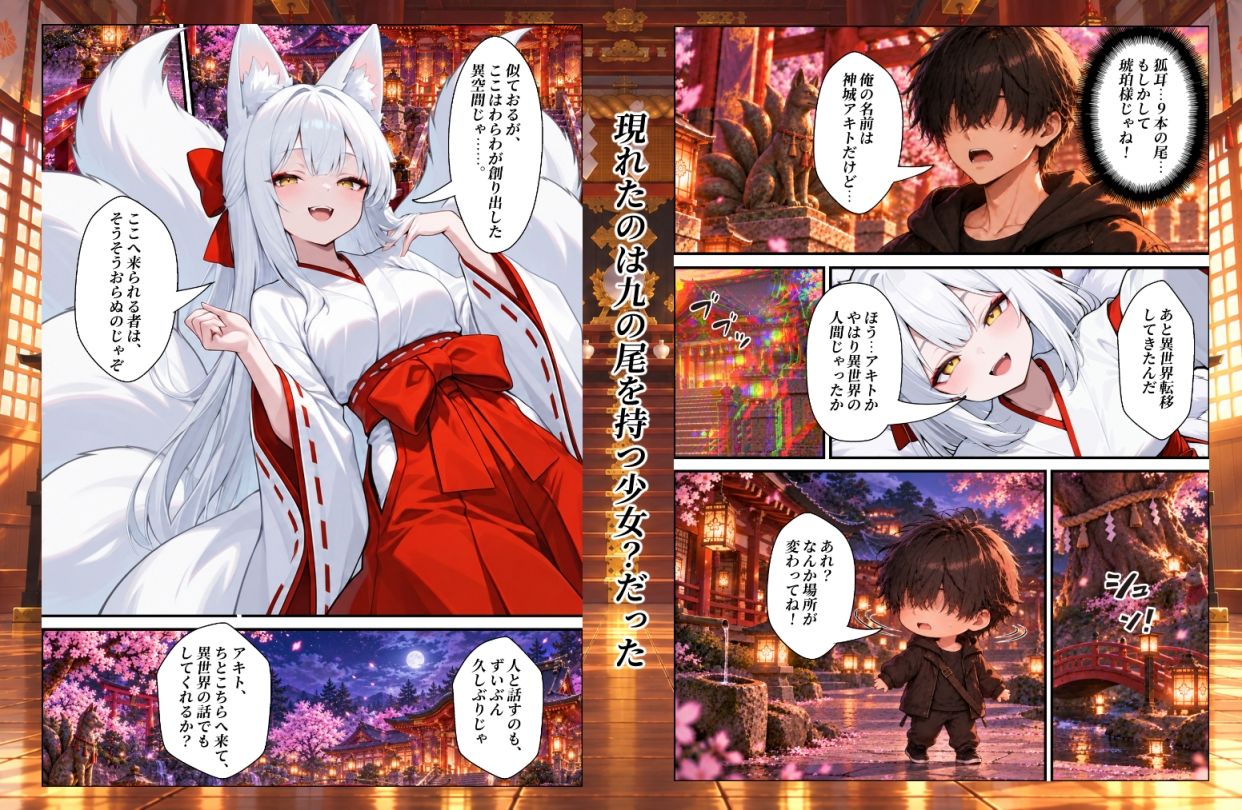 チートスキルで異世界ハーレム！11〜1000年〇リBBA妖狐ホロ酔い戯れ〜 サンプル5ページ目